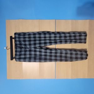 Faded Glory | Medium | Black | Gray | Plaid | Gingham | Sleep Pants